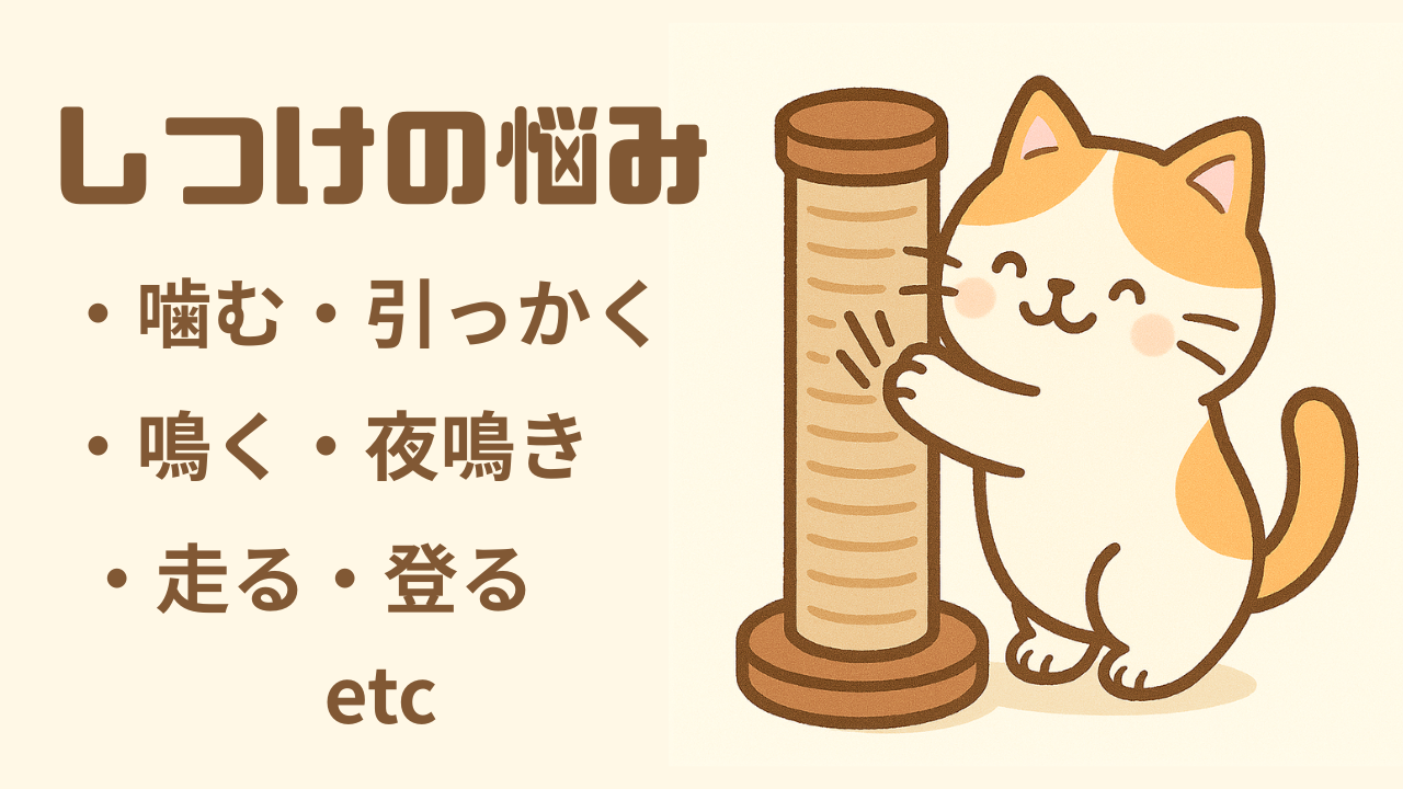 猫のしつけで困ったら｜噛む・引っかく・鳴くの悩み解決ガイド