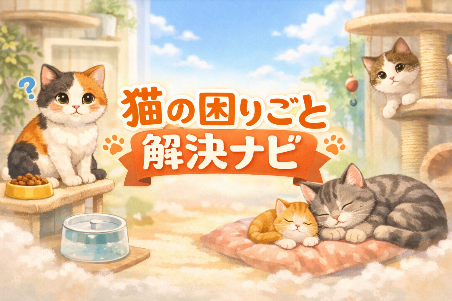 猫の困りごと解決ナビ！